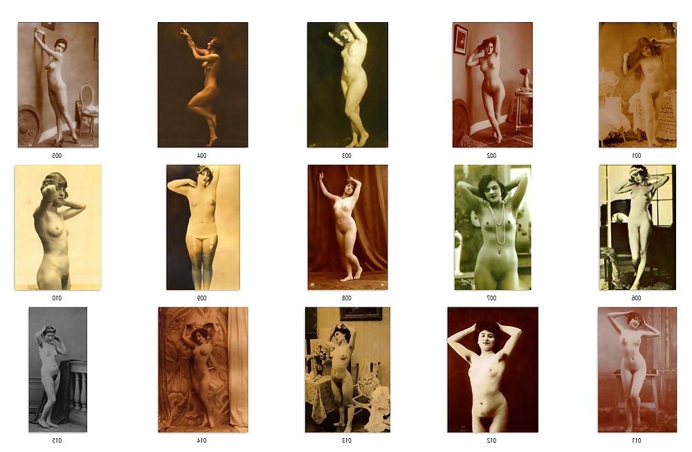16P Vintage lady's & Posture-num-001