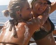 25P Danish teens-201-202-suck on banana wet t-shirts bra 