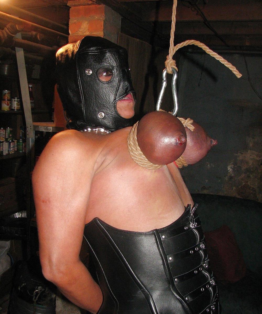 25P Makes me cum part 20: more tied tits with color