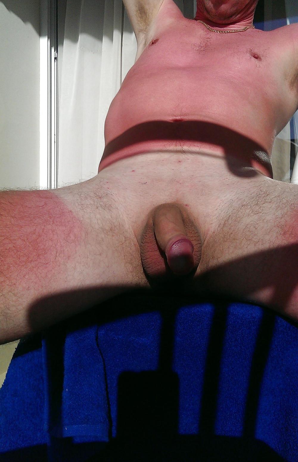 12P Naked sunbathing