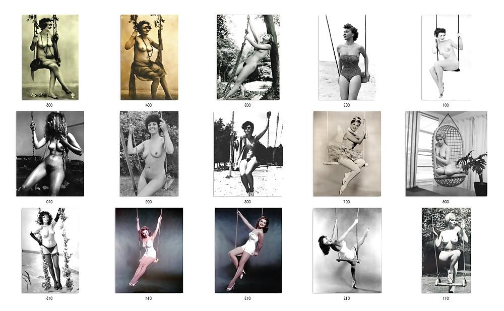 16P Vintage lady's & Swings-num-001