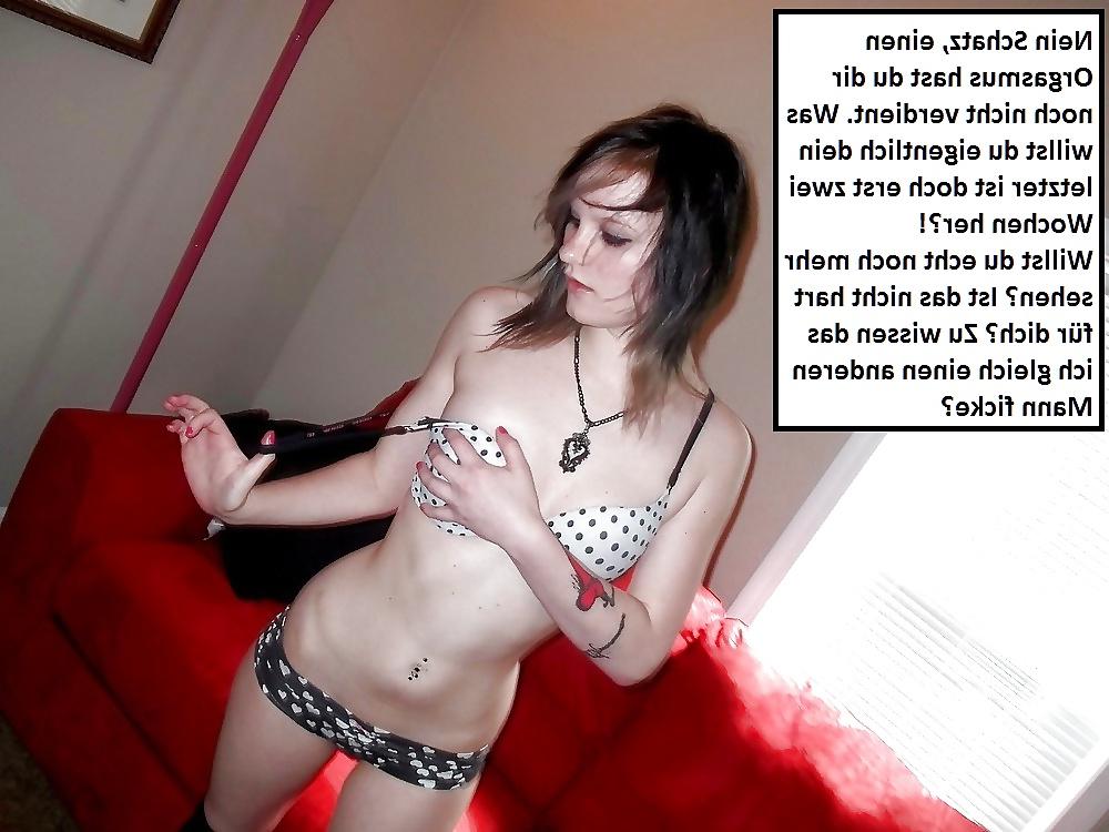 10P Cuckold Captions: Freundin auf dem Weg zu ihrem Lover