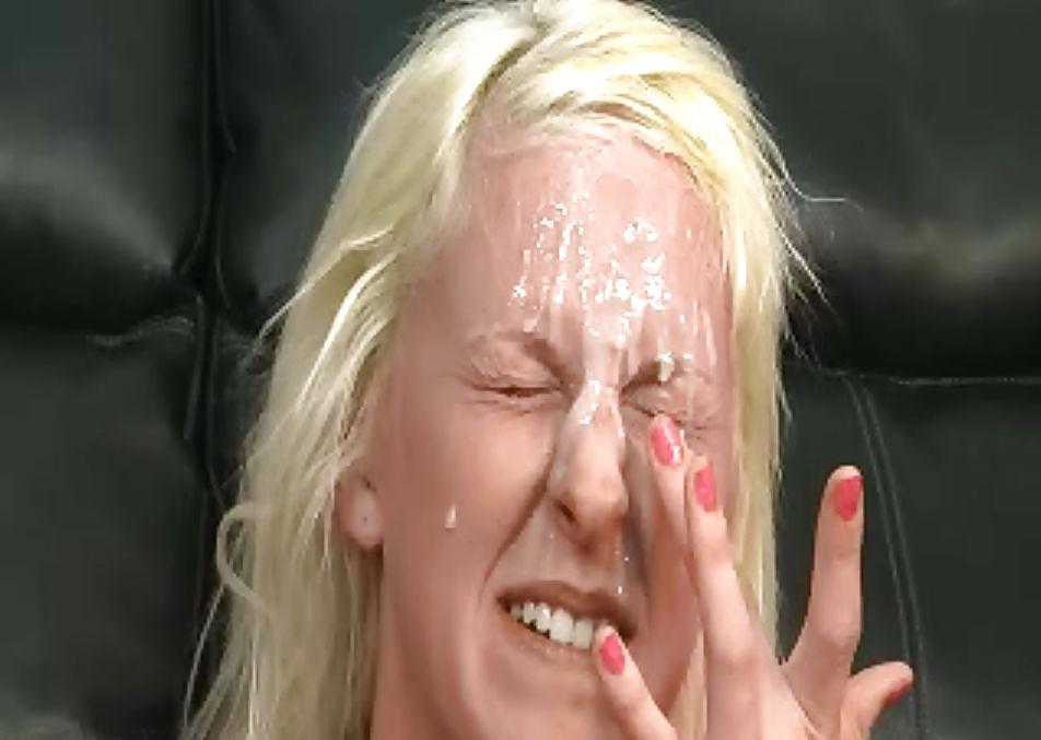 22P Blondes with cum in their mouths