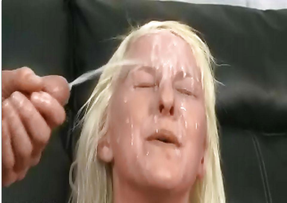 22P Blondes with cum in their mouths