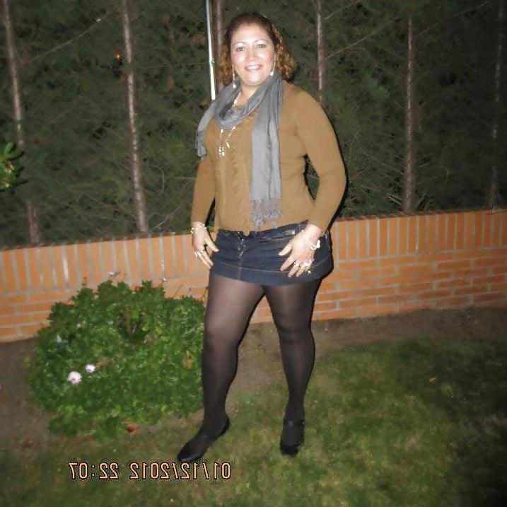 25P Madura en pantimedias - pantyhose mature