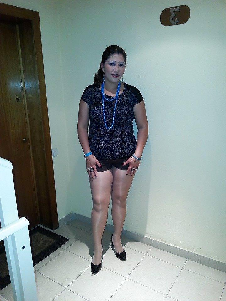 25P Madura en pantimedias - pantyhose mature
