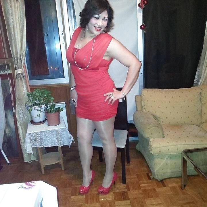 25P Madura en pantimedias - pantyhose mature