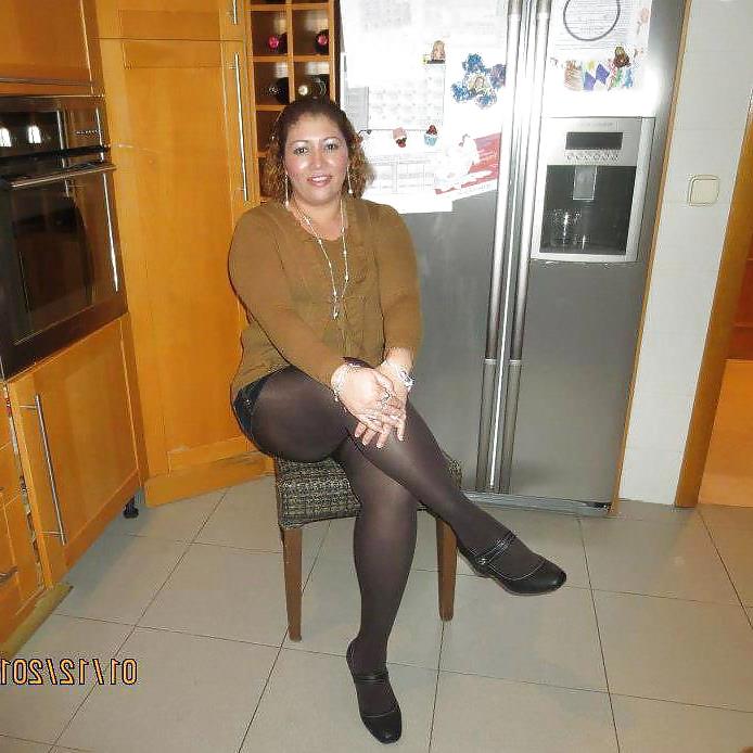 25P Madura en pantimedias - pantyhose mature