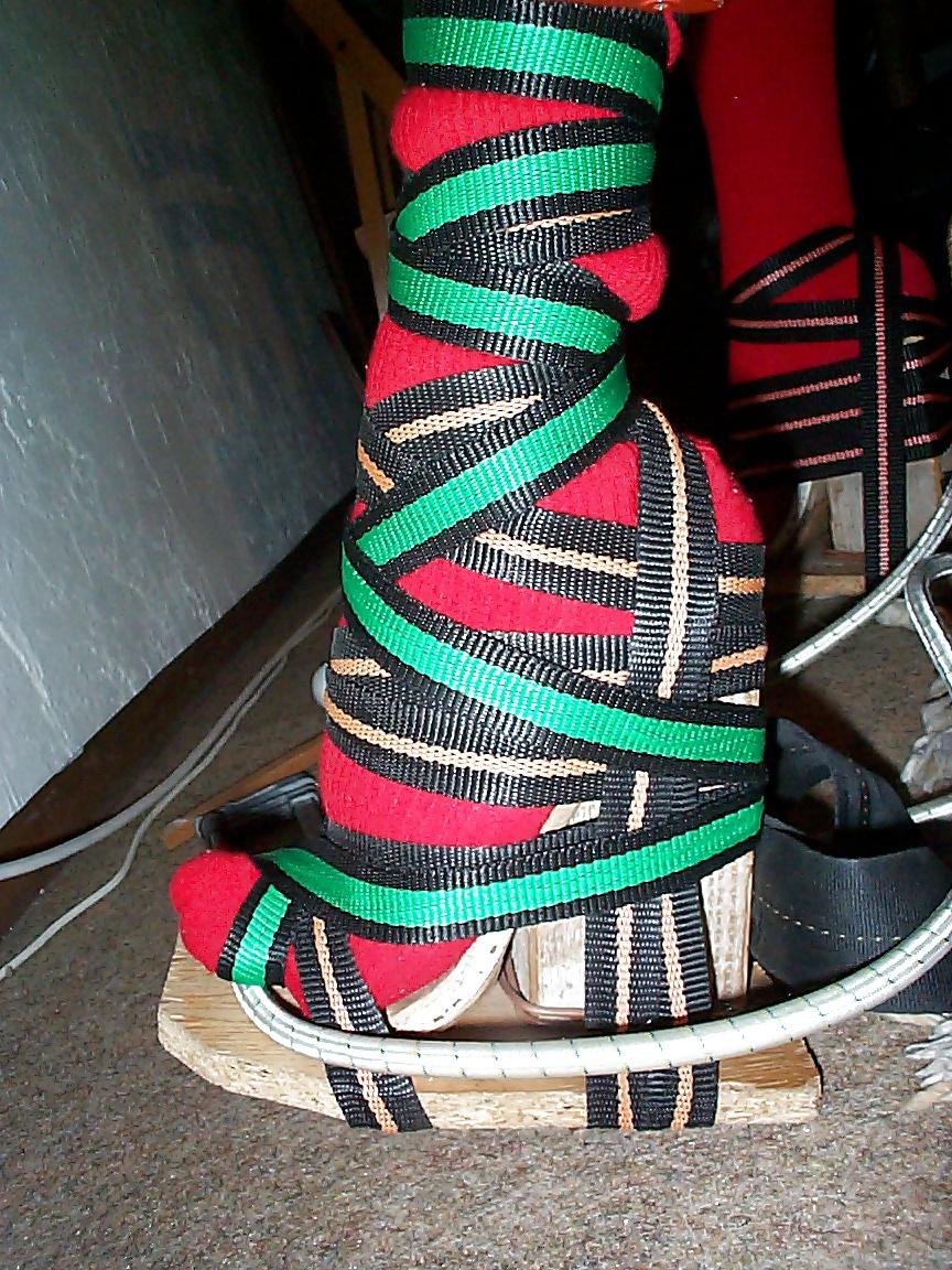 10P Bound legs and feet