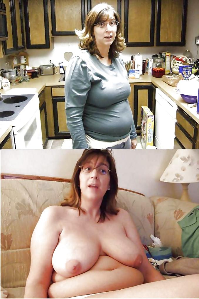 20P Dressed Undressed MILF Edition