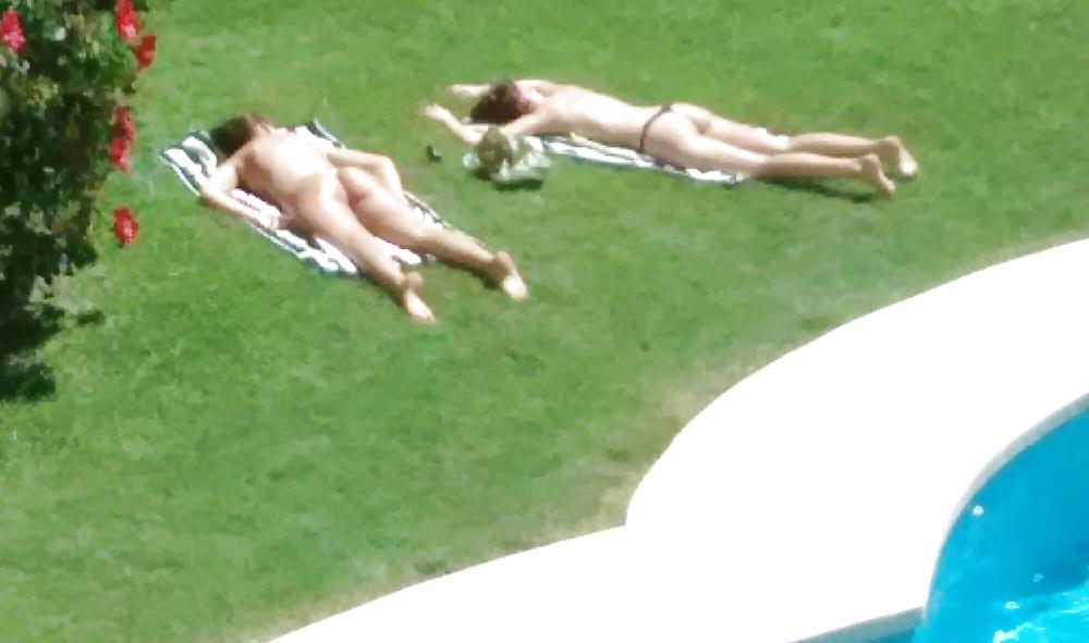 5P Girls by my pool 