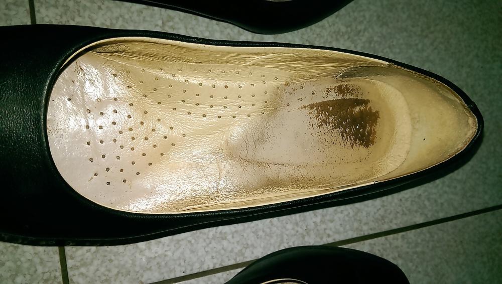 13P Borrowed heel and ballerina from my colleague