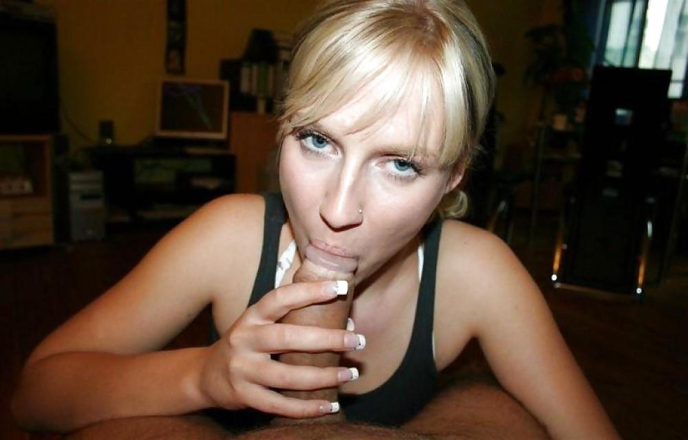 25P Blonde Sucking Wife