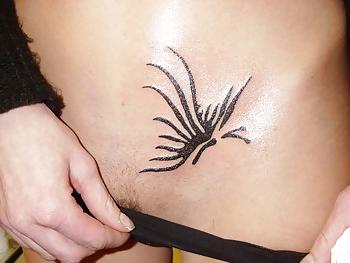 9P Intim tattoo