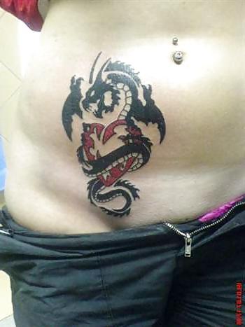 9P Intim tattoo