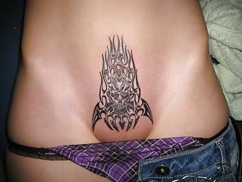 9P Intim tattoo