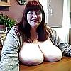 25P Breasts resting on a table...