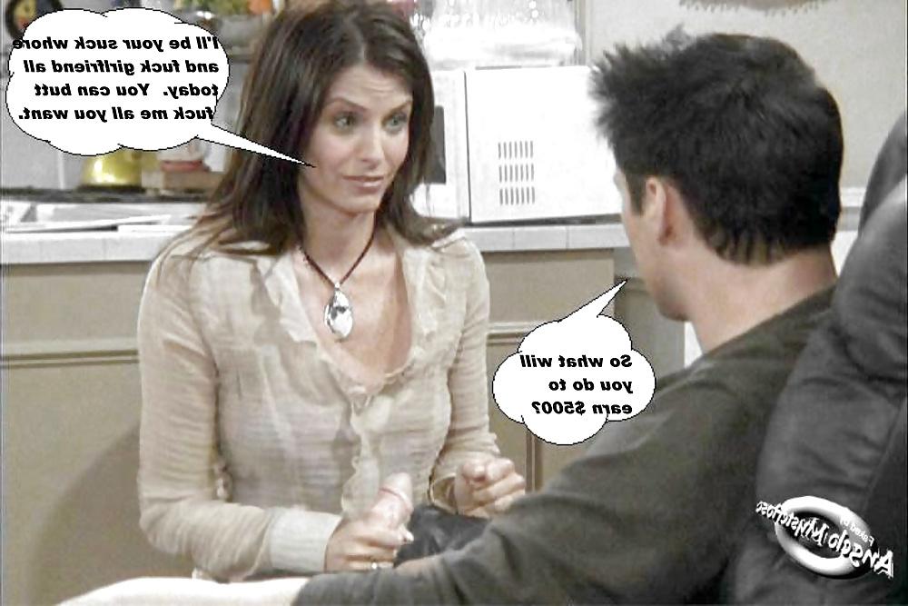 5P Courteney Cox - Friends Fakes
