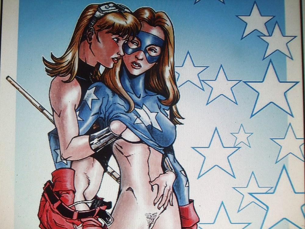25P Lesbian Superhero