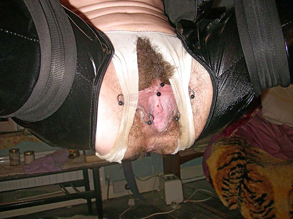 11P Tim156 hairy on swing gets wet Pt2