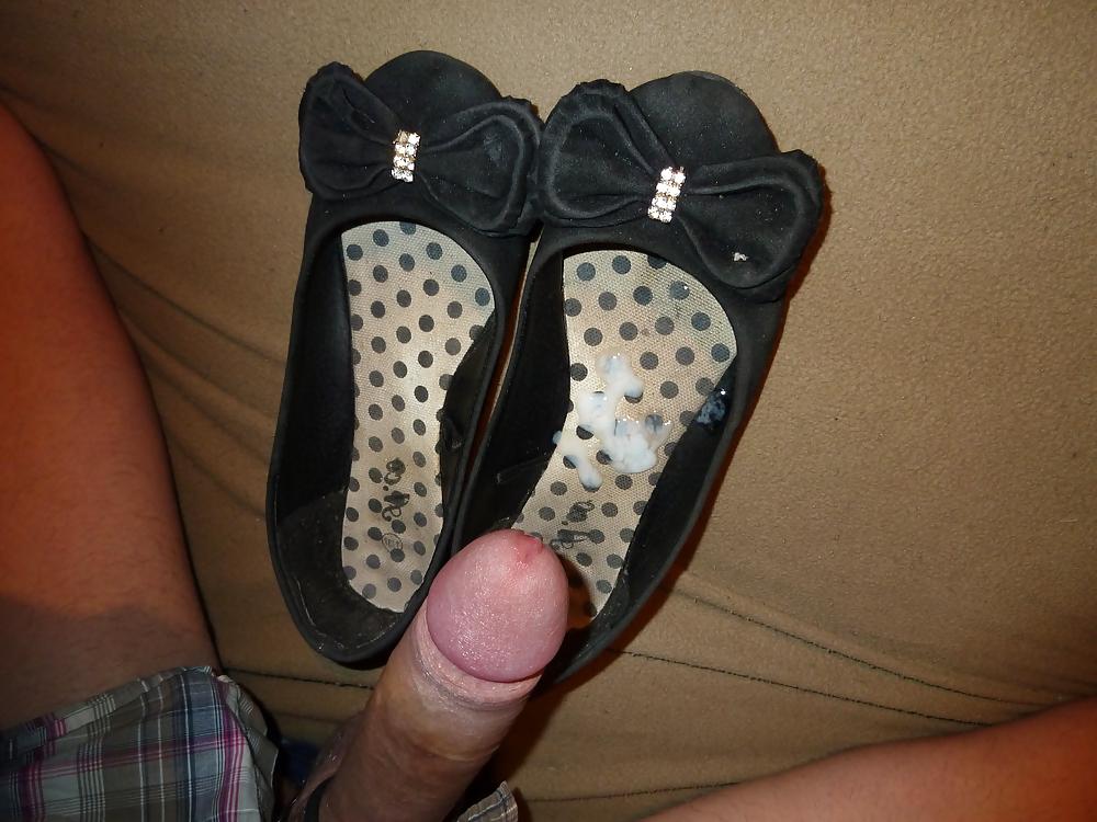 5P Cum in stinky balerina