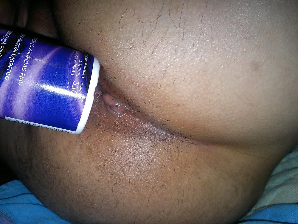 17P Playing With My Lube Bottle
