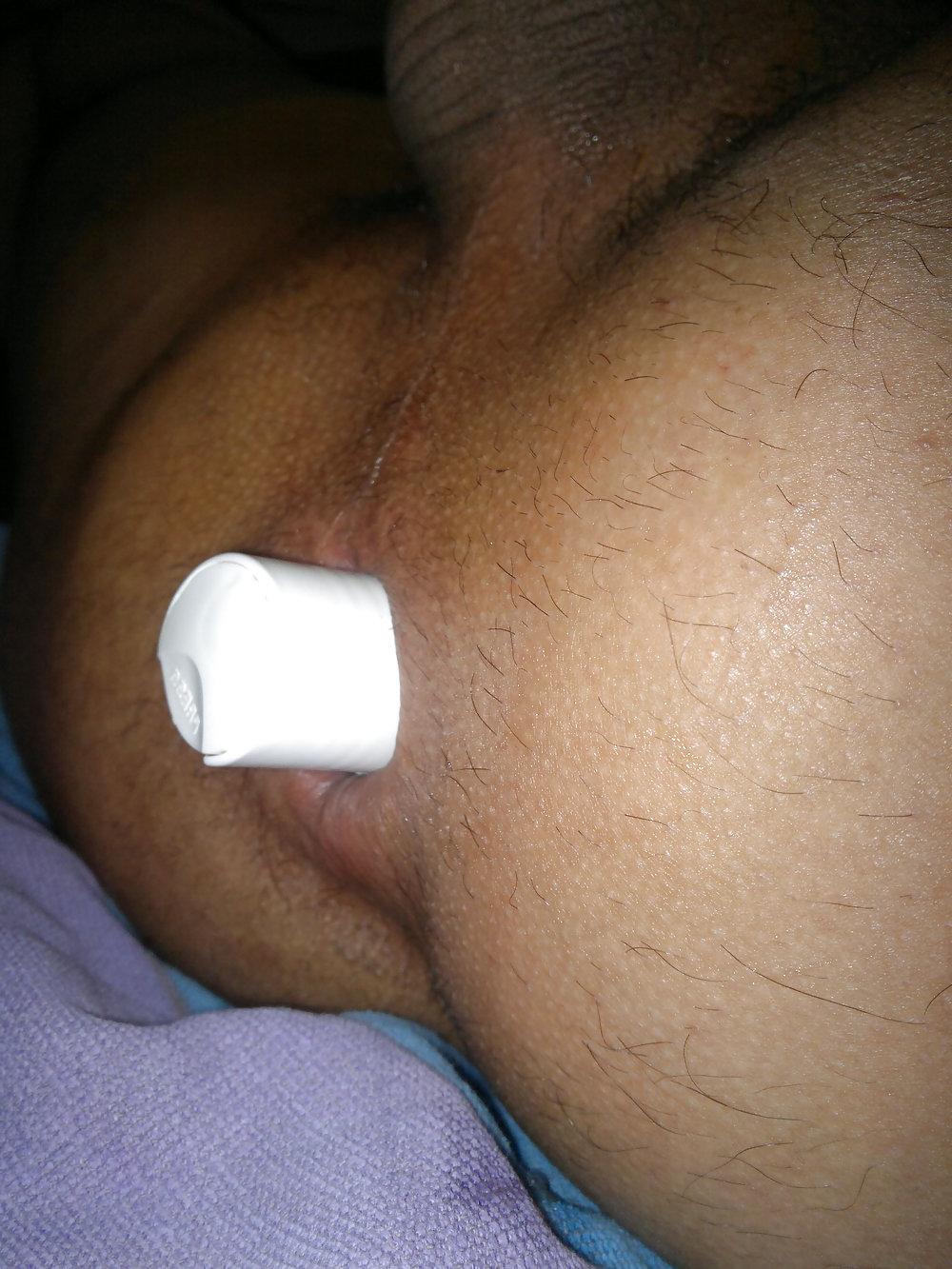 17P Playing With My Lube Bottle