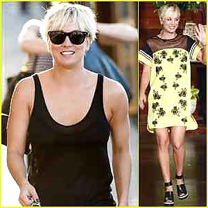 25P Short hair celebs and sporties