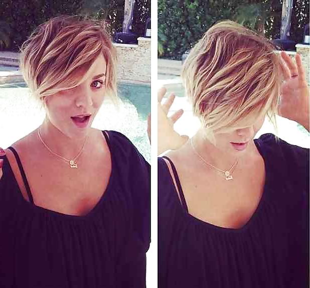 25P Short hair celebs and sporties