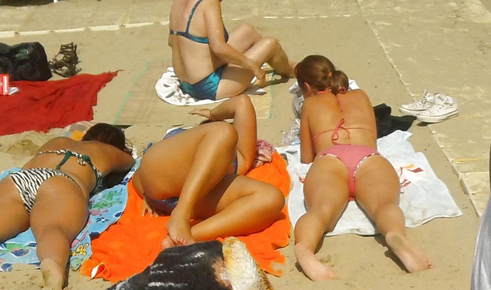 4P Italienne sur la plage, Italian Girl