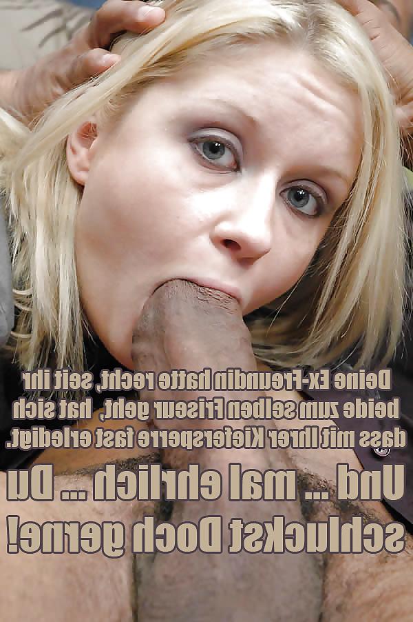 10P Sissy Boi & Cuckold Captions (German) Part 5