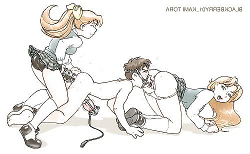 24P Extreme Dildo Fist Femdom Cartoon