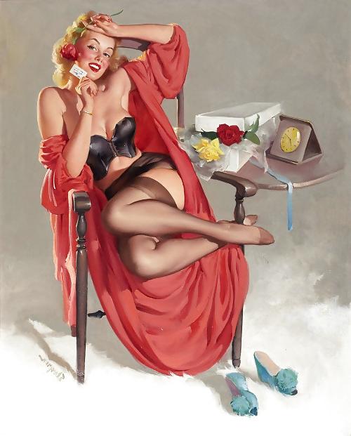 25P Christmas 1 - Vintage Christmas Pinups