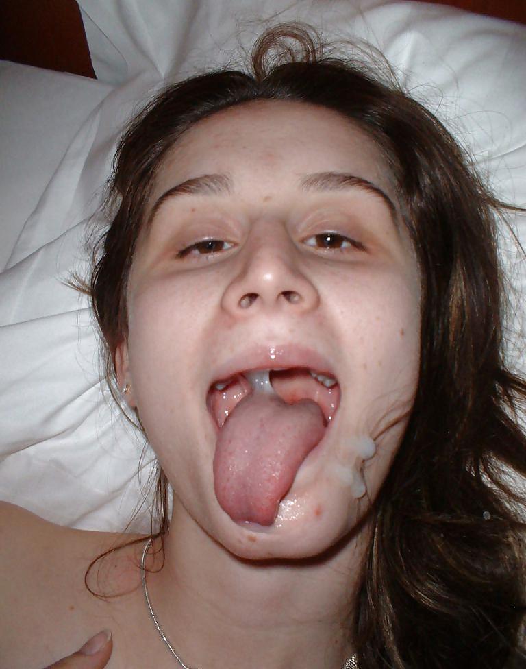 15P Cum covered Teenies 1