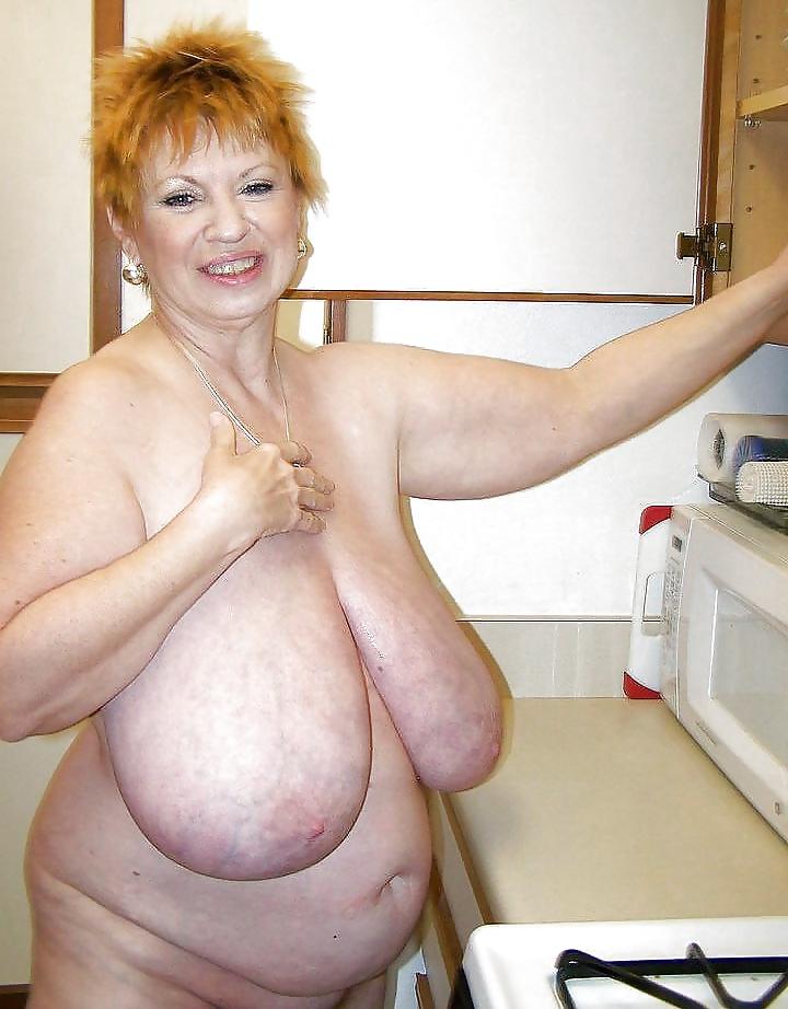 24P Aunt Manuela and her big tits