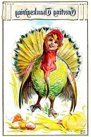 25P Thanksgiving - Vintage Postcards 2