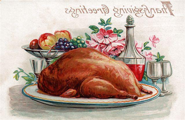 25P Thanksgiving - Vintage Postcards 2