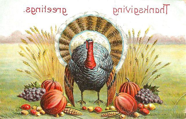 25P Thanksgiving - Vintage Postcards 2