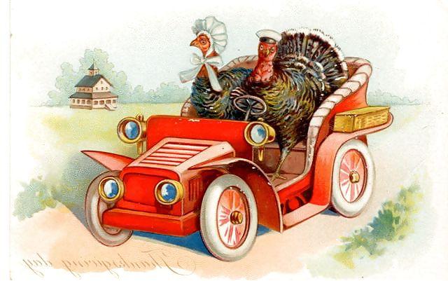25P Thanksgiving - Vintage Postcards 2