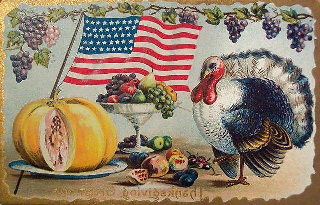 25P Thanksgiving - Vintage Postcards 2