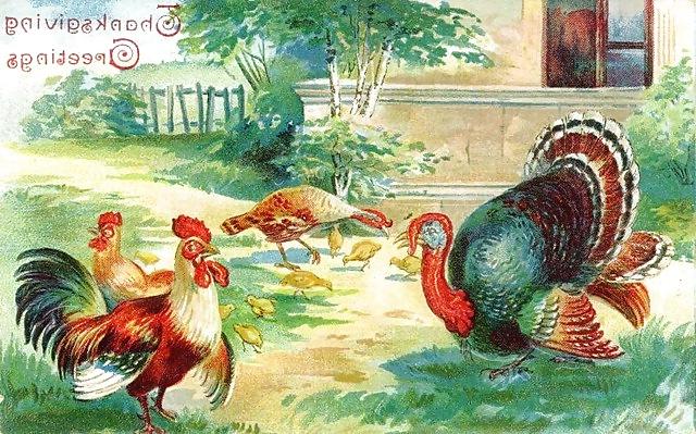25P Thanksgiving - Vintage Postcards 2
