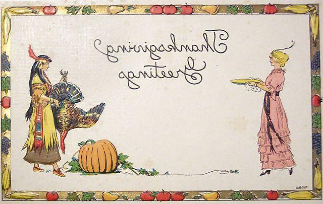 25P Thanksgiving - Vintage Postcards 2