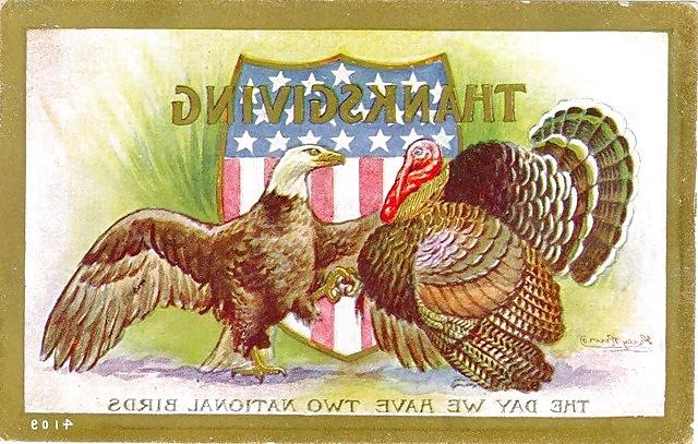 25P Thanksgiving - Vintage Postcards 2