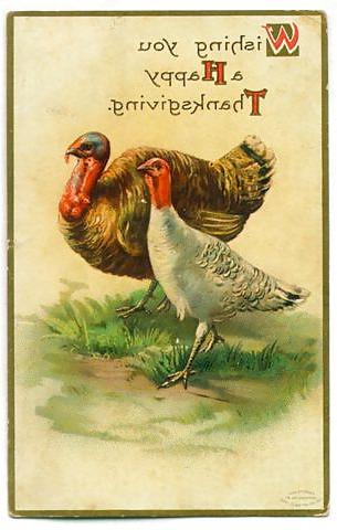 25P Thanksgiving - Vintage Postcards 2