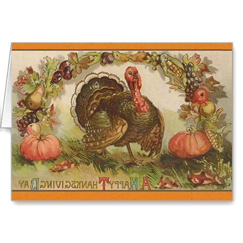 25P Thanksgiving - Vintage Postcards 2