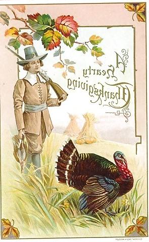 25P Thanksgiving - Vintage Postcards 2