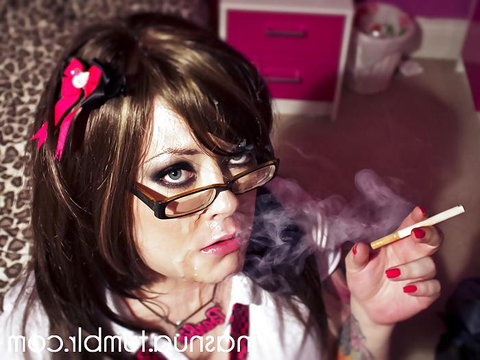 16P Tina Getting A Messy Facial - Cumshot Cum School Uniform