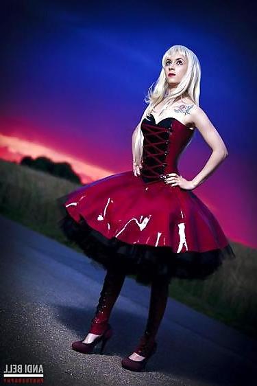 20P Sexy Latex And Vintage Ladys