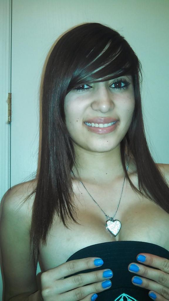 15P Cute Brunette Exploited