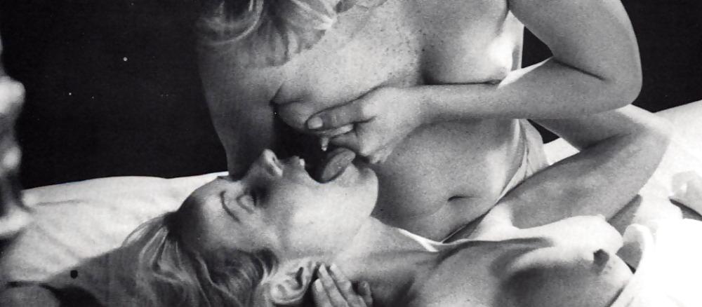 21P Vintage girls playing titty-milking games